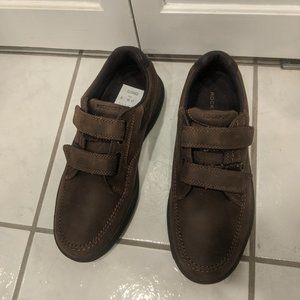 Rockport Casner Chocolate Nubuck Leather Shoes 10W